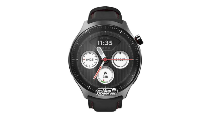 摩托罗拉昨日曝光Moto Watch Ultra，46mm不锈钢表壳对标三星苹果